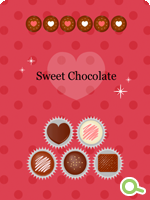 LINEきせかえ「Sweet Chocolate」