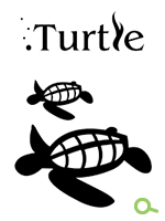 LINEきせかえ「Turtle-WHITE-」