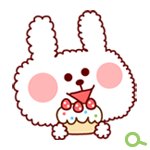 LINEスタンプ「うさぎのmocotan」