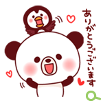 LINEスタンプ「ぽんやんとパフィ-敬語-」